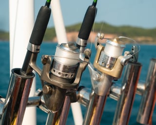 Boat rod holder